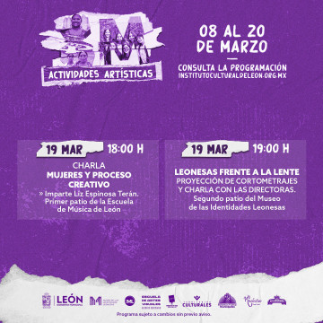 8M: Leonesas frente a la lente