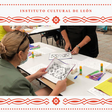 Festival de la muerte: Taller de elaboración de papel picado