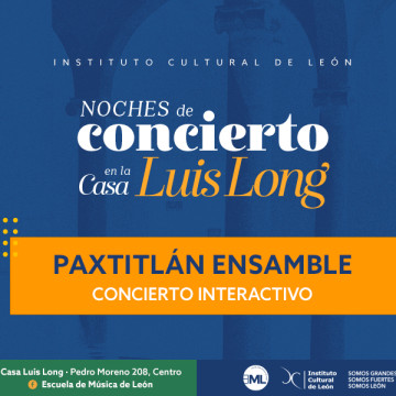 Concierto interactivo: Paxtitlán Ensamble