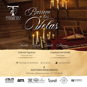 Barroco a las velas