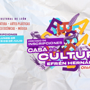 Inscripciones otoño Casa de la cultura Efrén Hernández 2026 