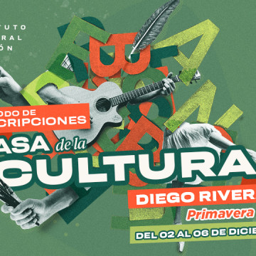 Inscripciones abiertas para Casa de la Cultura Diego Rivera