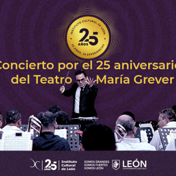 Concierto por el 25 aniversario del Teatro María Grever