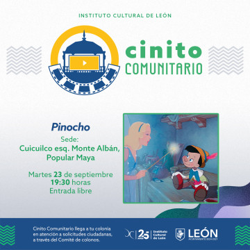 Cinito comunitario presenta: Pinocho  