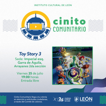 Cinito Comunitario Presenta | Toy Story 3