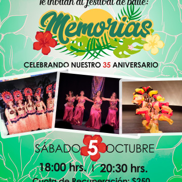 35 Aniversario de Aloha Luau.