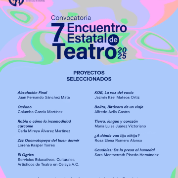 Inauguración 7° Encuentro Estatal de Teatro / KOE, la voz del vacío «Koe