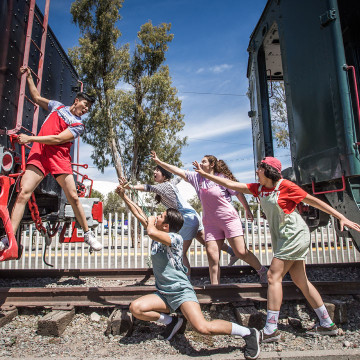 El sur viaja en tren